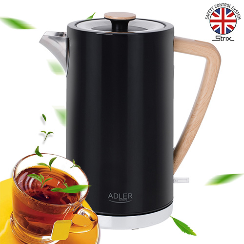Kovová kanvica Adler 1,7 L STRIX